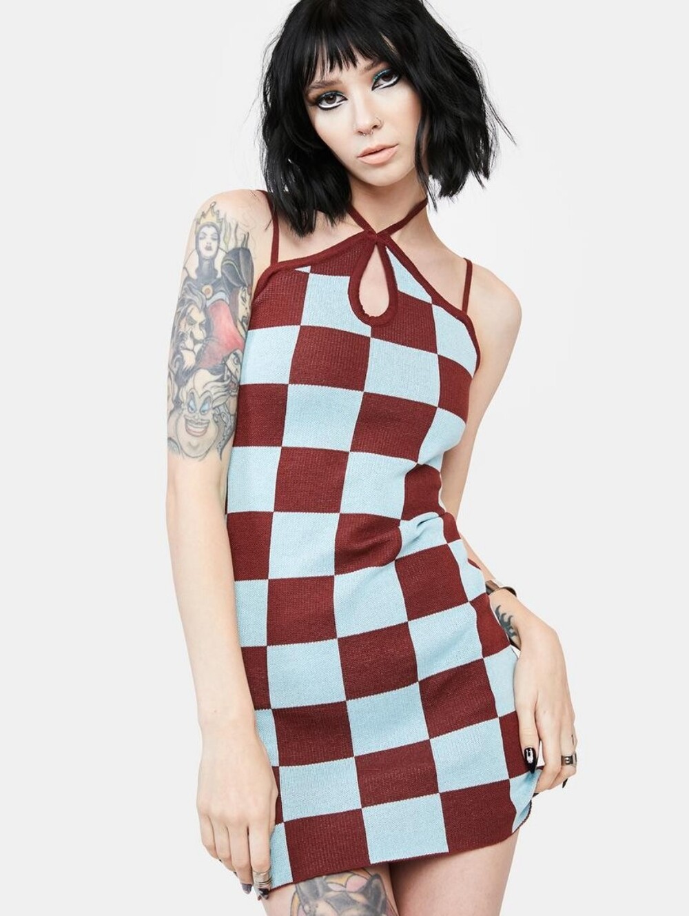 Checkered Dress Dollskill - Picture 5 of 6